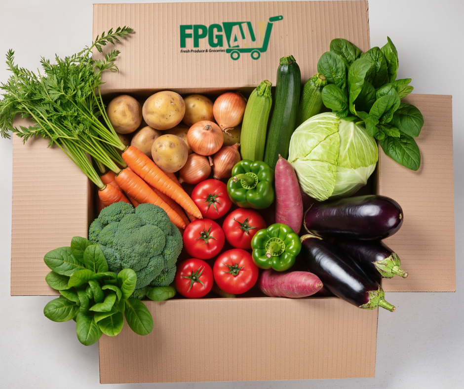 Large Veg Subscription Box – Family Size Seasonal Veg Box | FPG4U