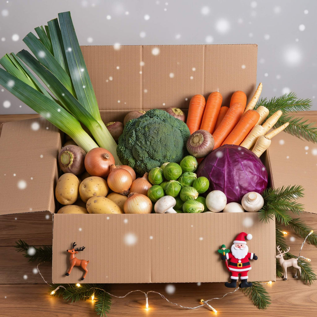 Christmas Veg Box – Large | Fresh Seasonal Vegetables | FPG4U