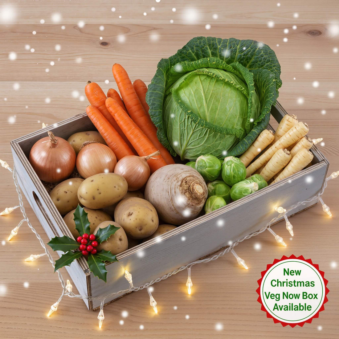 Christmas Veg Box – Small | Fresh Seasonal Vegetables | FPG4U