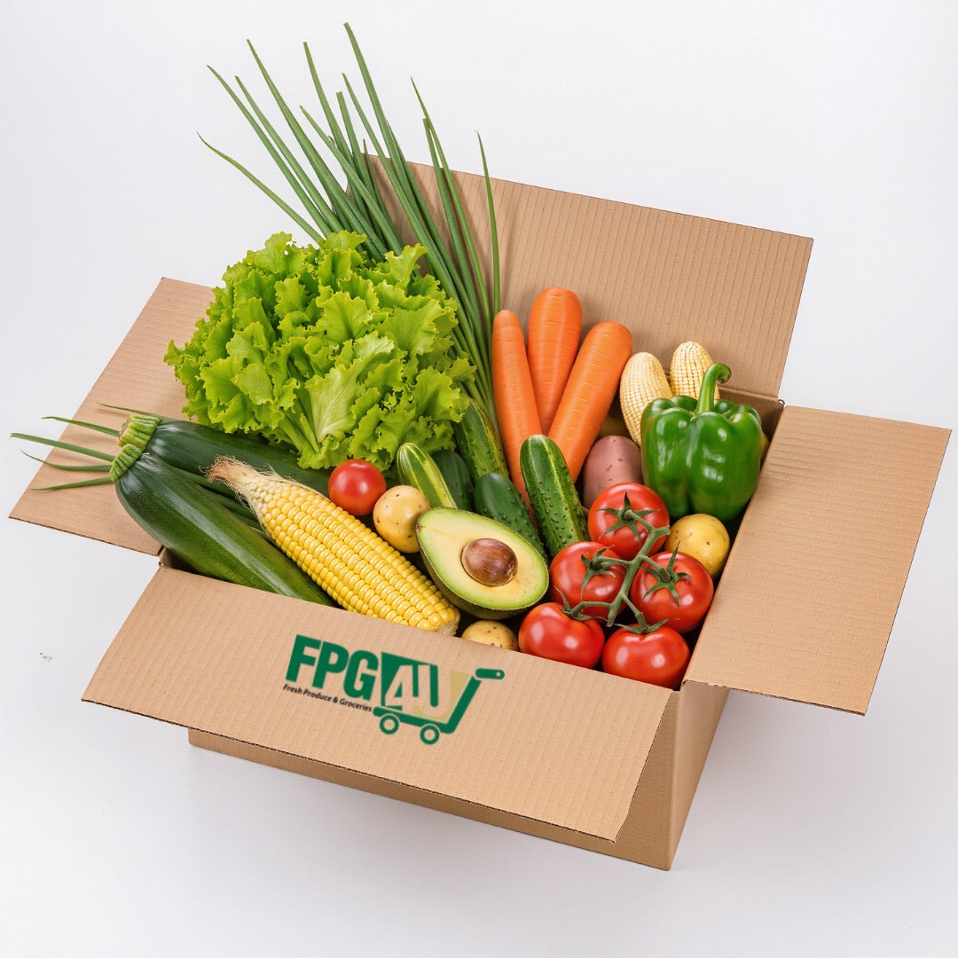 Garden Fresh Salad Box – Lettuce, Salad Leaves, Carrots, Sweet Potatoes &amp; More | FPG4U
