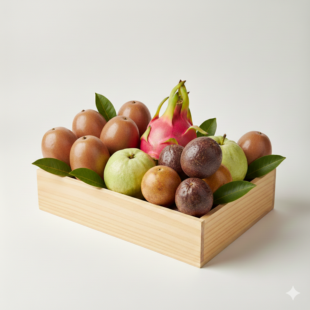 Exotic Fruit Box | Dragon Fruit, Thai Guava, Passion Fruit | Fresh Tropical Mix – UK Delivery