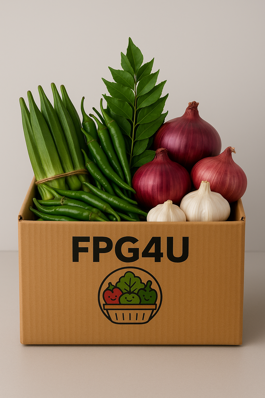 🥗 Indian Veg Box I - Simple &amp; Fresh Essentials