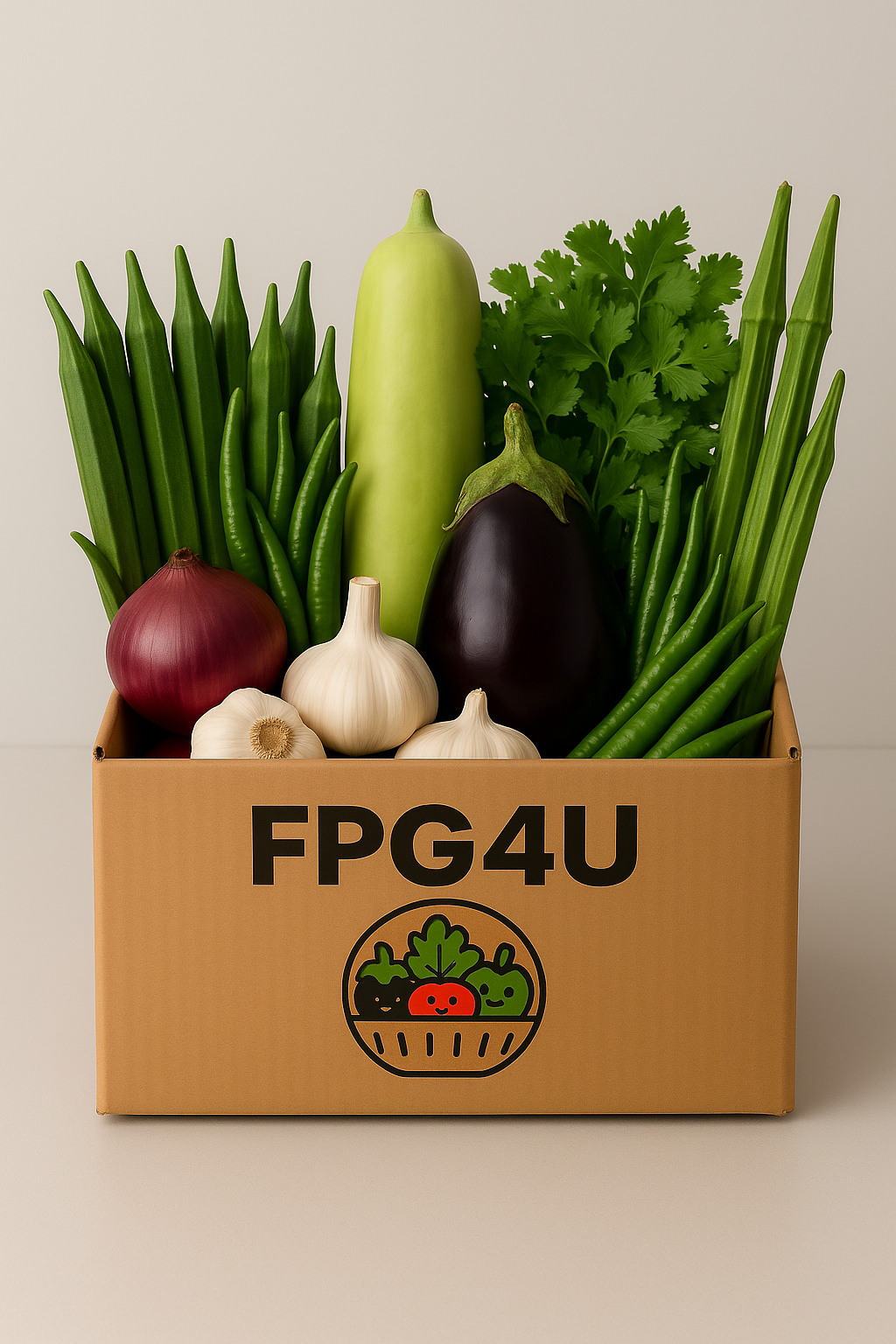 🍆 Indian Veg Box V – Classic Staples of Indian Kitchens