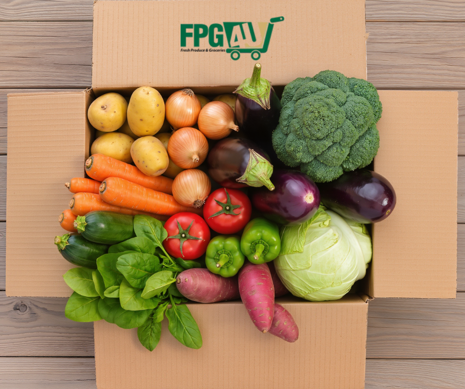 Large Veg Subscription Box – Family Size Seasonal Veg Box | FPG4U